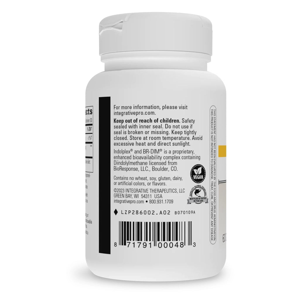 Indoplex Biovailable Diindolylmethane - 240 mg Integrative Therapeutics - 60 veg capsules