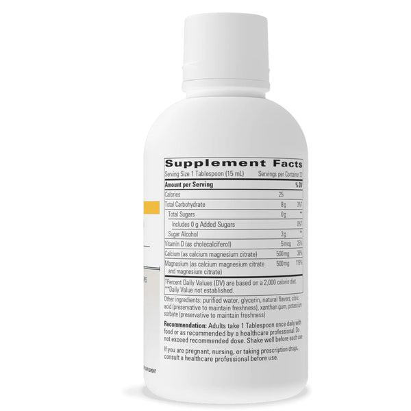 Integrative Therapeutics Liquid Calcium Magnesium 1:1 Berry 16 oz