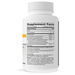 Integrative Therapeutics PARA-GARD 60 Capsules supplement facts