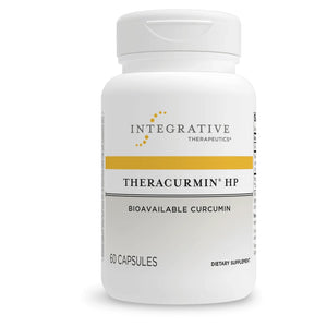 Integrative Therapeutics Theracurmin HP bottle – high-potency curcumin formula designed for enhanced bioavailability, supporting healthy inflammation response, joint mobility, and liver function.