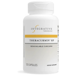 Integrative Therapeutics Theracurmin bottle – advanced curcumin supplement for joint comfort, antioxidant protection, and healthy inflammatory response support.