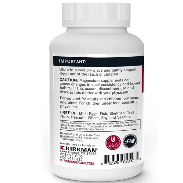 B-6 with Magnesium Kirkman labs