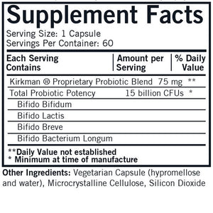 Bifido Complex Advanced Formula Kirkman labs
