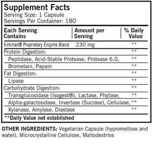 EnZym Complete DPP IV II Kirkman labs