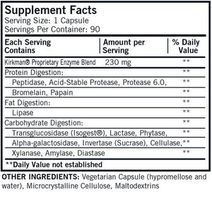 EnZym Complete DPP IV II Kirkman labs