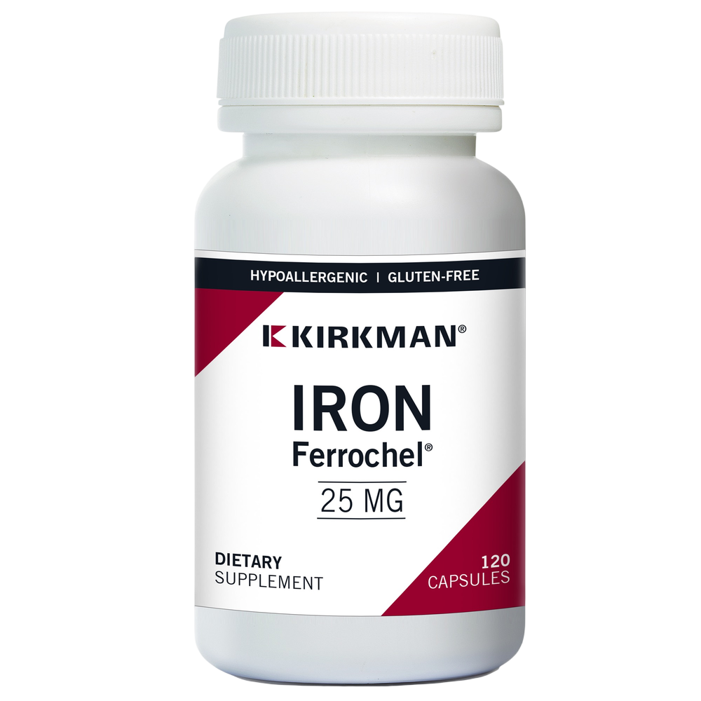 Iron Ferrochel 25 mg Kirkman labs