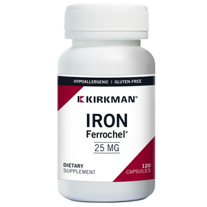Iron Ferrochel 25 mg Kirkman labs