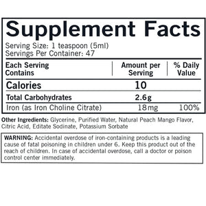 Iron Liquid Kirkman labs