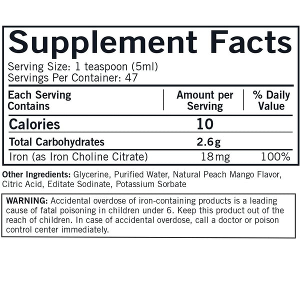 Iron Liquid Kirkman labs
