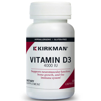 Vitamin D3 4000 IU Kirkman labs