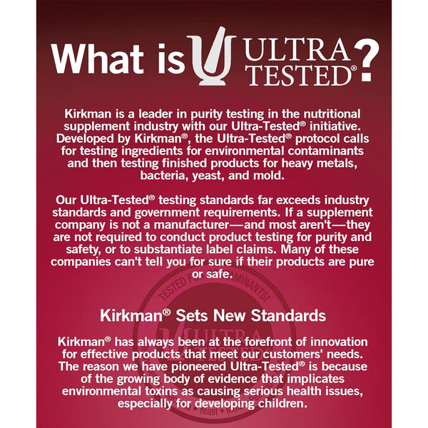 Kirkman labs Alpha Lipoic Acid 25 mg Ultra Tested