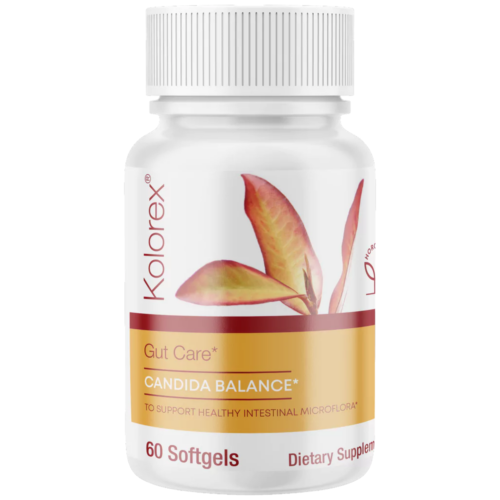 Kolorex Advanced Candida Care - 60 Softgels | Support Gut Health