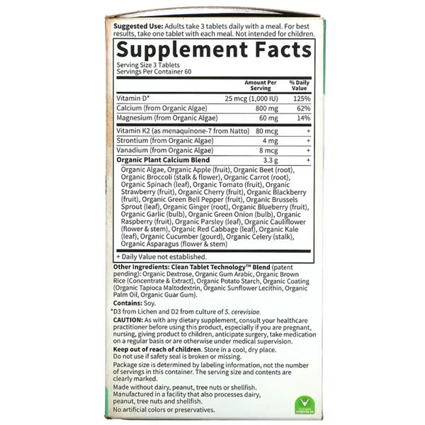 mykind Organics Plant Calcium Garden of life