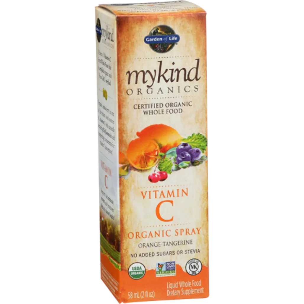 mykind Organics Vitamin C Orange-Tang 2 oz Garden of life