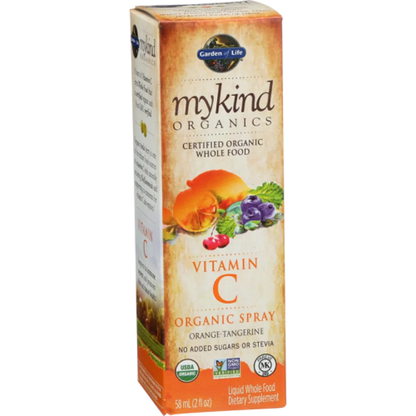 mykind Organics Vitamin C Orange-Tang 2 oz Garden of life