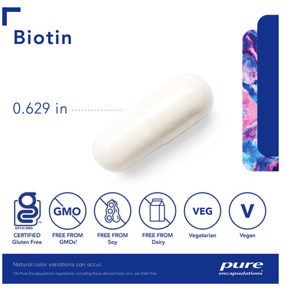 Biotin 8 mg Pure Encapsulations