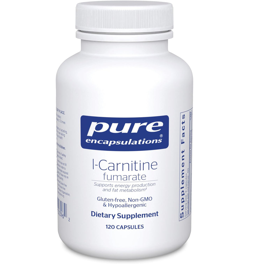 Pure Encapsulations L-Carnitine fumarate bottle