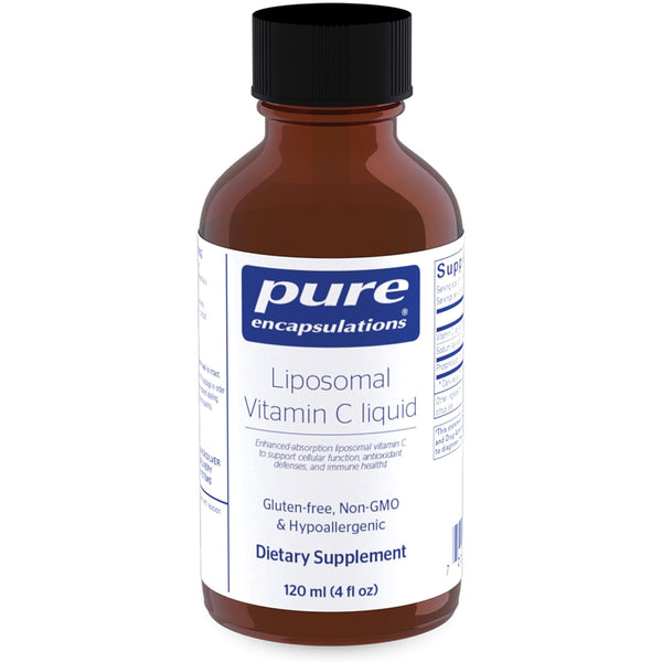 Pure Encapsulations Liposomal Vitamin C liquid bottle