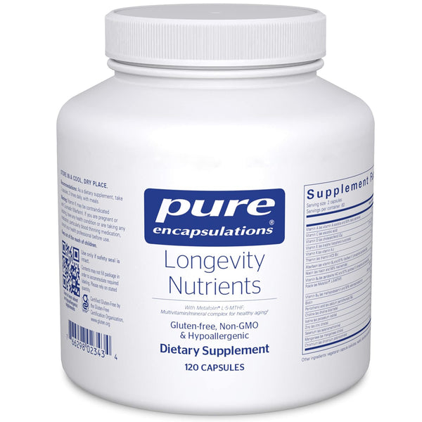 Pure Encapsulations Longevity Nutrients 120 Capsules