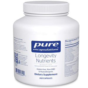 Pure Encapsulations Longevity Nutrients 240 Capsules