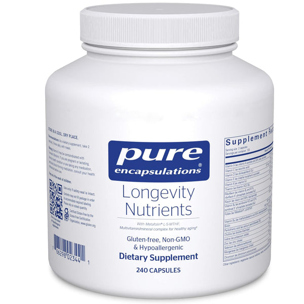 Pure Encapsulations Longevity Nutrients 240 Capsules