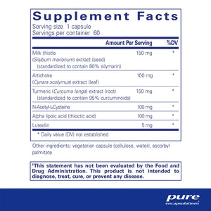 Pure Encapsulations LVR Formula supplements facts
