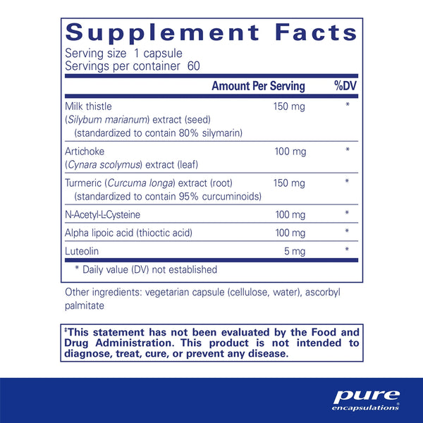 Pure Encapsulations LVR Formula supplements facts