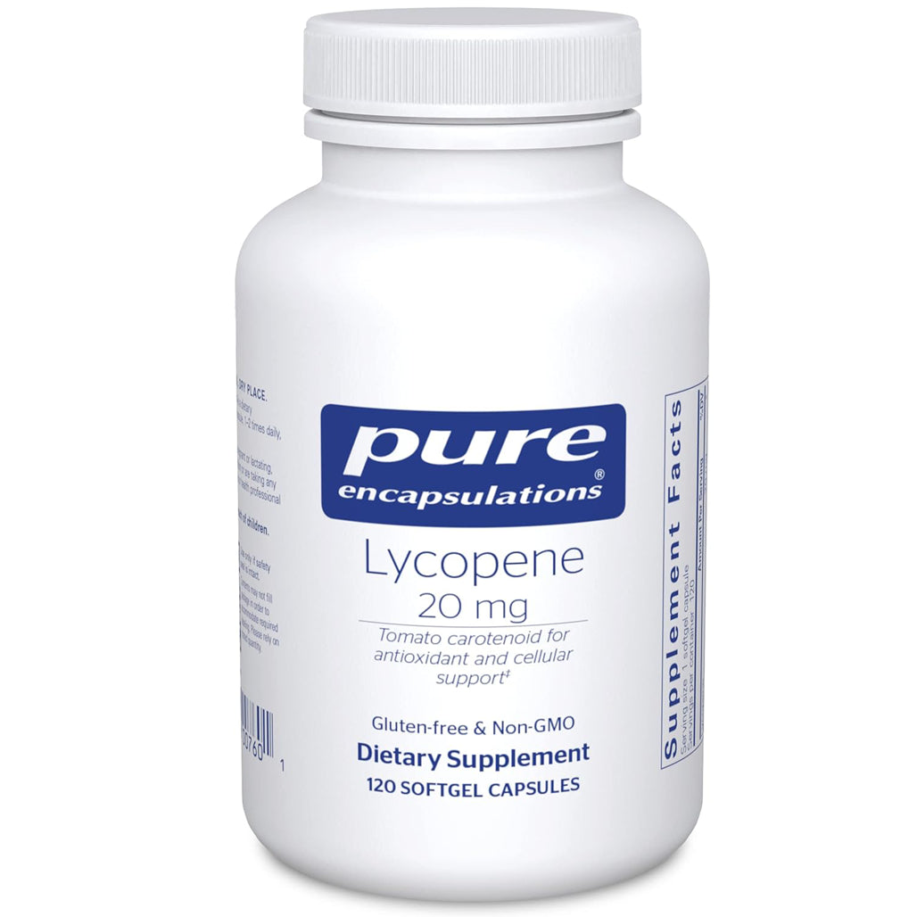 Pure Encapsulations Lycopene 20 mg 120 Softgels