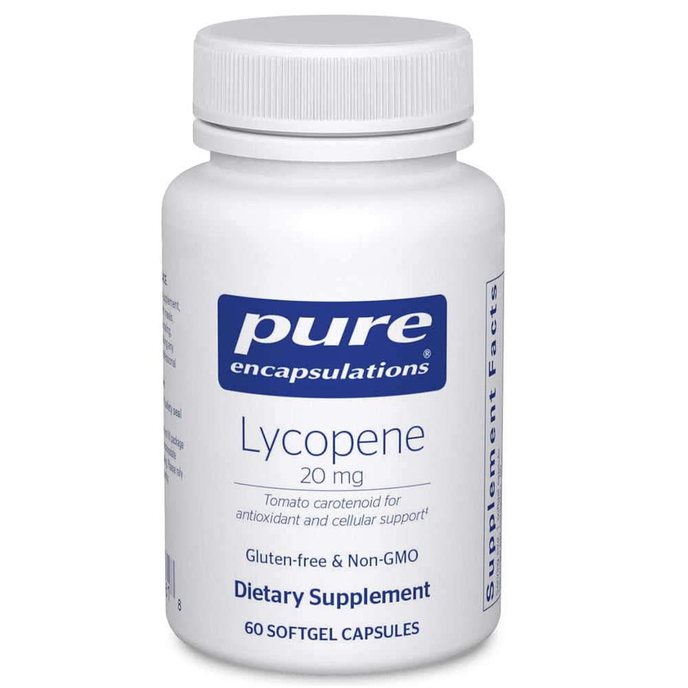 Pure Encapsulations Lycopene 20 mg 60 Softgels