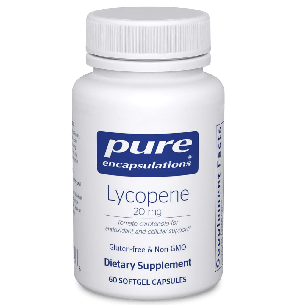 Pure Encapsulations Lycopene 20 mg 60 Softgels