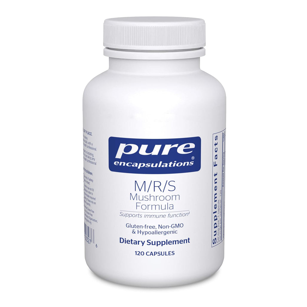 Pure Encapsulations M/R/S Mushroom Formula 120 Capsules