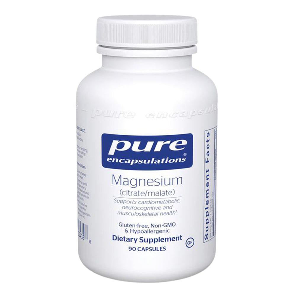 Pure Encapsulations Magnesium Citrate/Malate 90 Capsules