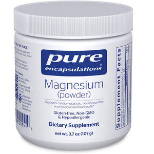 Pure Encapsulations Magnesium powder bottle