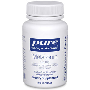 Pure Encapsulations Melatonin 0.5mg 180 Capsules