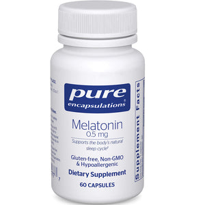 Pure Encapsulations Melatonin 0.5mg 60 Capsules