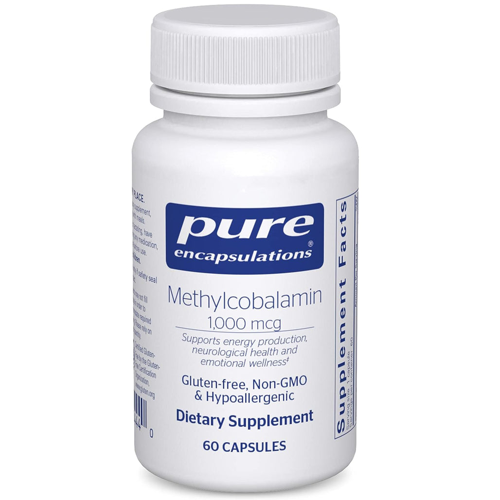 Pure Encapsulations Methylcobalamin 1000mcg 60 Capsules