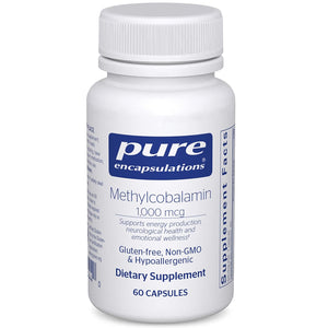 Pure Encapsulations Methylcobalamin 1000mcg 60 Capsules
