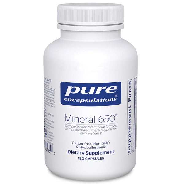 Pure Encapsulations Mineral 650 bottle