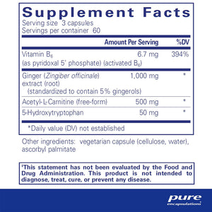 Pure Encapsulations MotilPro supplements facts