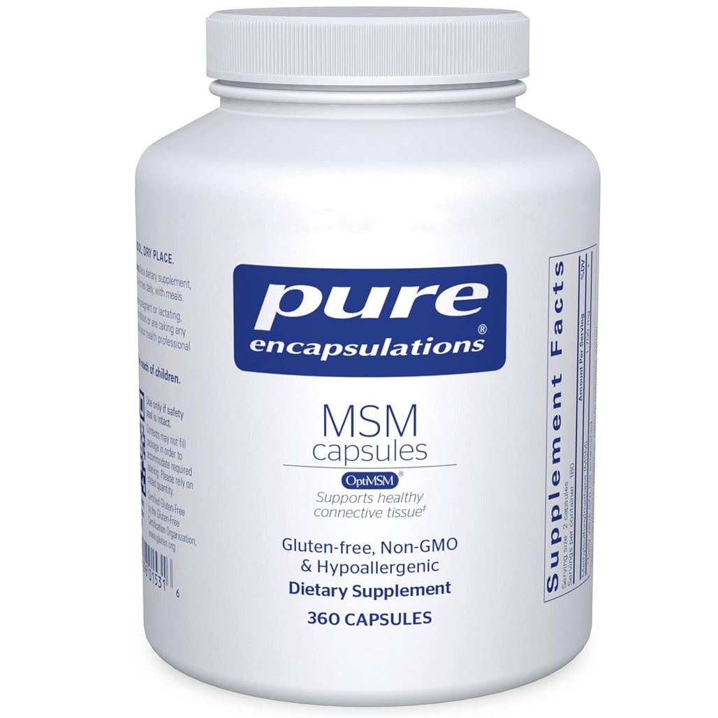 MSM 250 vcaps Pure Encapsulations