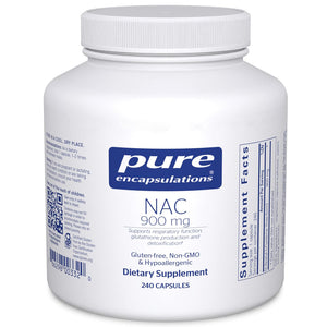 Pure Encapsulations NAC 900mg 240 Capsules