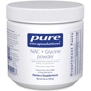 Pure Encapsulations NAC + Glycine powder bottle