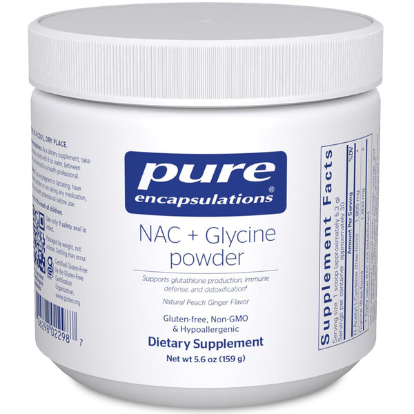Pure Encapsulations NAC + Glycine powder bottle
