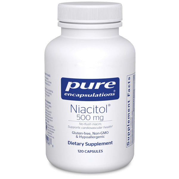 Pure Encapsulations Niacitol 500mg bottle