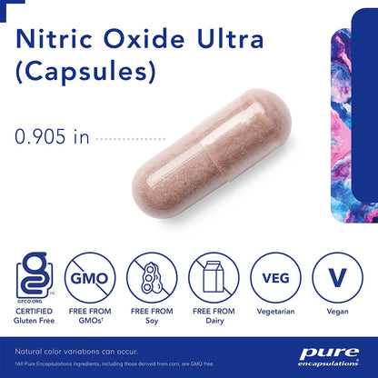 Nitric Oxide Ultra 120 caps Pure Encapsulations