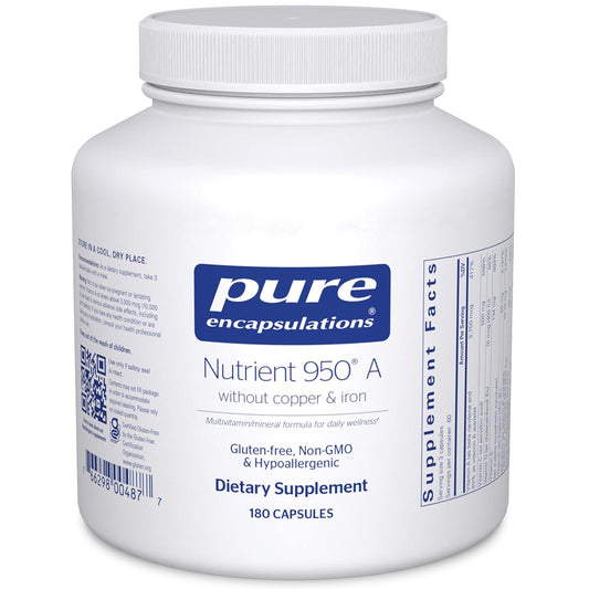 Nutrient 950A Without Copper & Iron Pure Encapsulations