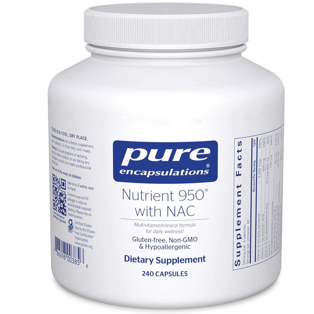 Pure Encapsulations Nutrient 950 with NAC bottle