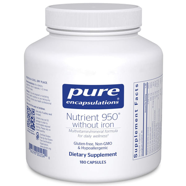Pure Encapsulations Nutrient 950 without Iron - 180 Capsules 