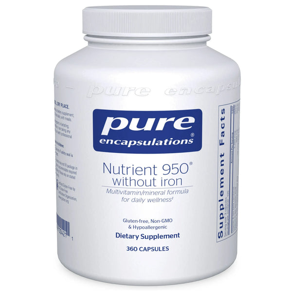 Pure Encapsulations Nutrient 950 without Iron - 360 Capsules