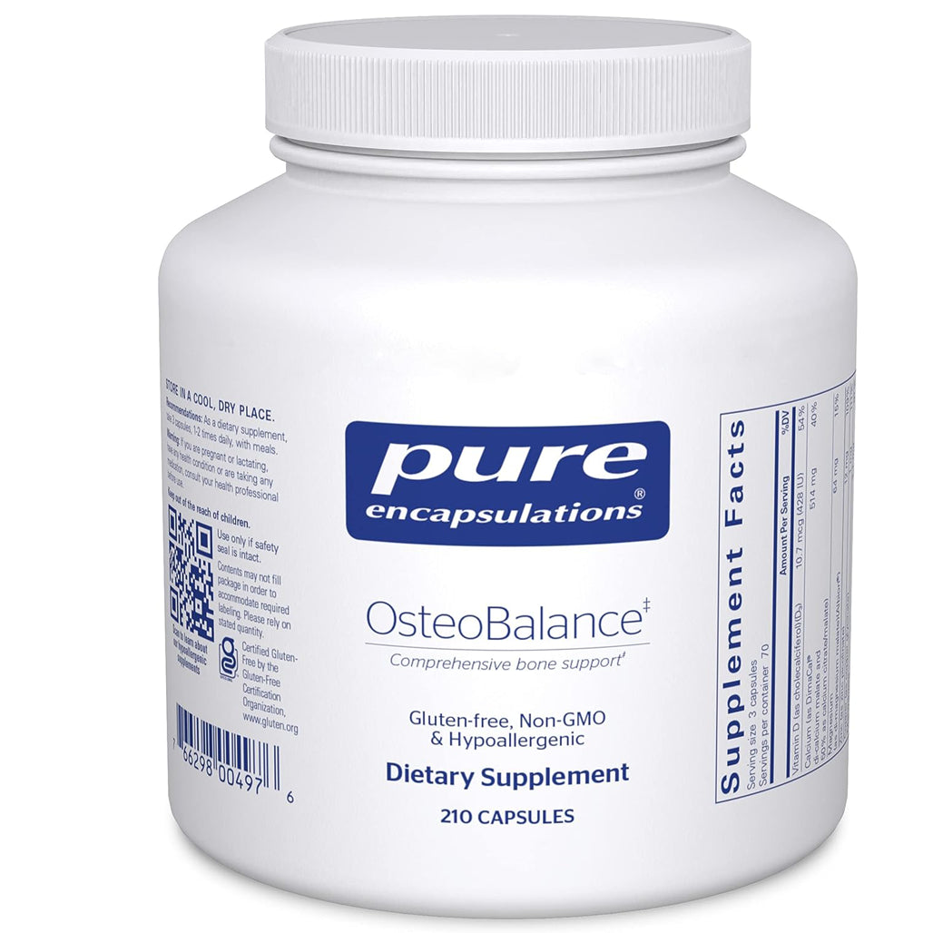 Pure Encapsulations OsteoBalance 210 Capsules